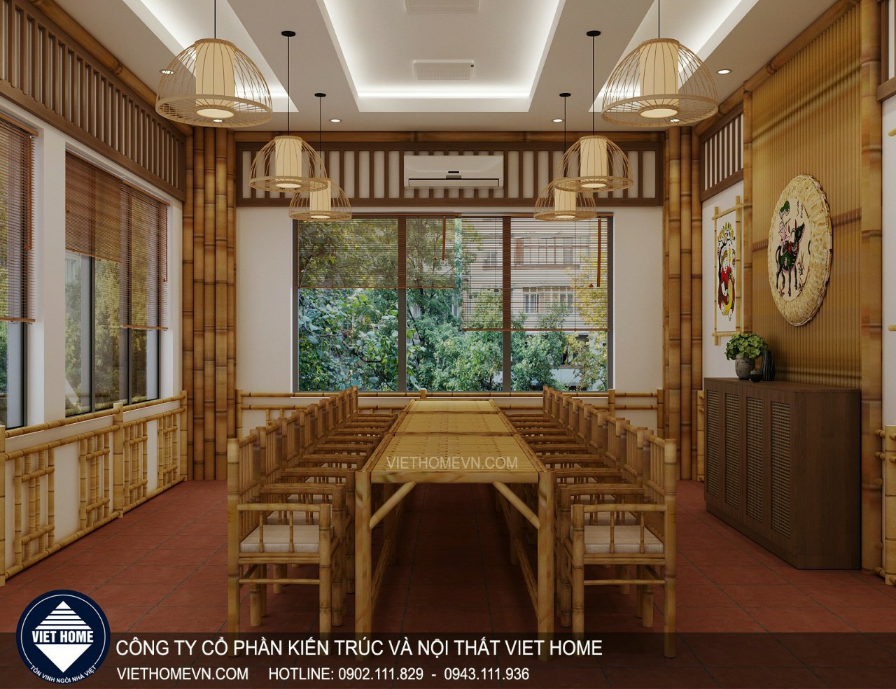 Nhà Hàng Tre Việt - Đại Mỗ (HN)