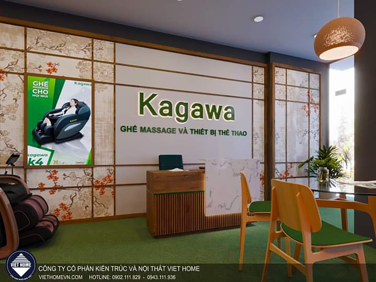 Showroom Ghế Massage KAGAWA